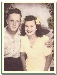 Mom and Dad on their 1st date